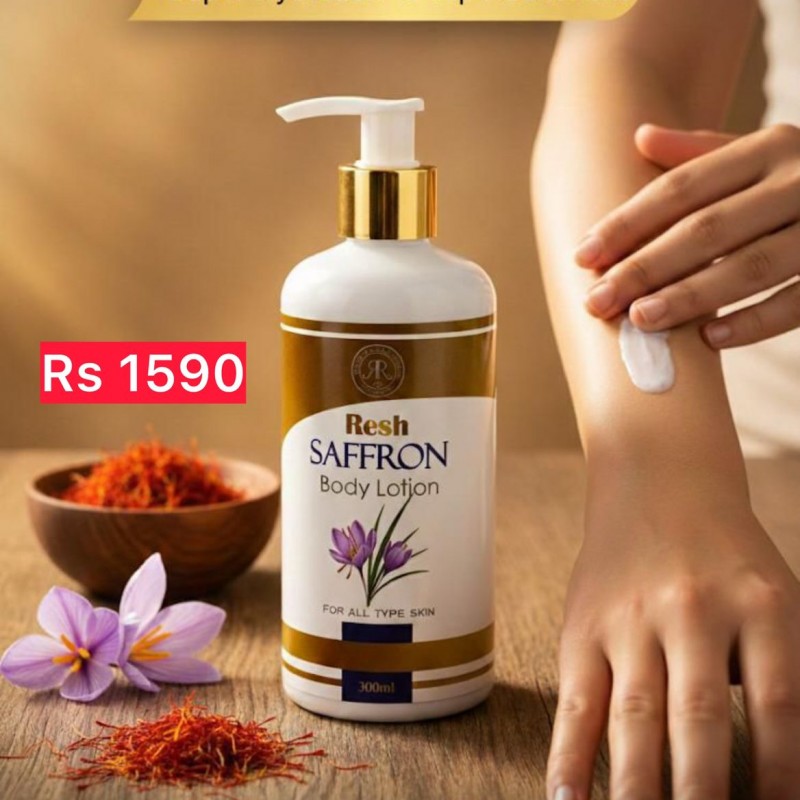 Resh Saffron fairness Body Lotion 300ml