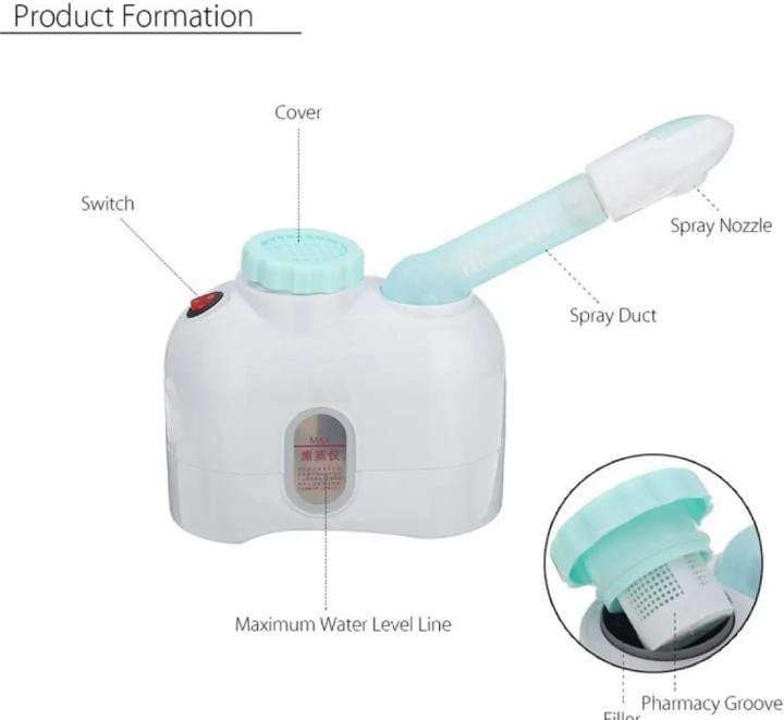 FAMILY VAPORIZZATORE FACCIALE / BEAUTY FACE STEAMER AND RELAXATION